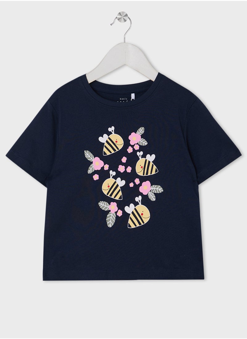 نيم ات - Kids Graphic Crew Neck T-Shirt - Image 1