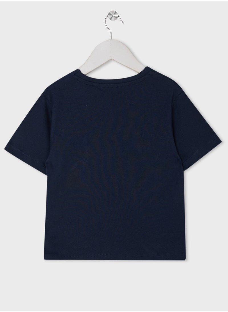 نيم ات - Kids Graphic Crew Neck T-Shirt - Image 1