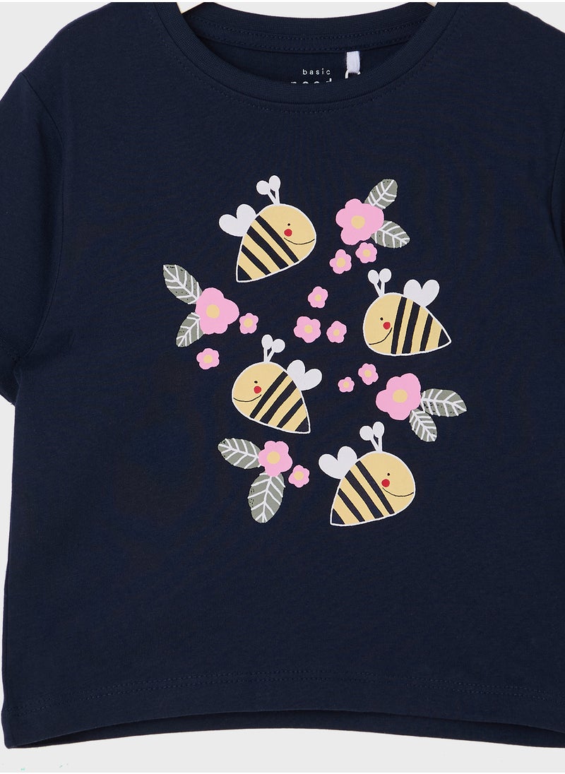 نيم ات - Kids Graphic Crew Neck T-Shirt - Image 1