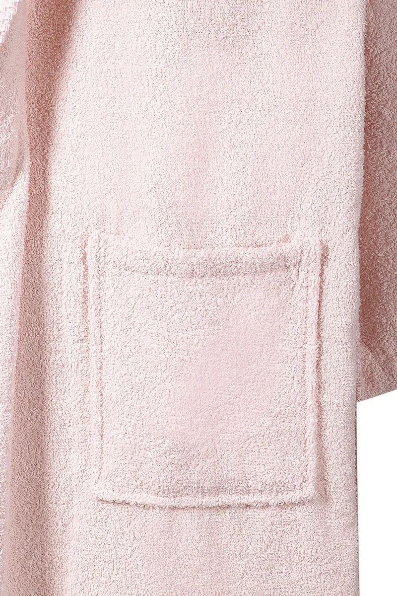 Bluenity Softy - 100% Natural Cotton Extra Soft Bathrobe Xl - Powder