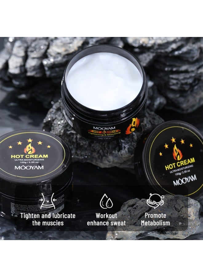 موويام زيت تدليك للتنحيف وكريم ساخن مضاد للسيلوليت لتشكيل الجسم يعزز امتصاص الدهون يشد البشرة ويجعلها أكثر تماسكًا علاج تدليك مريح لتنسيق الجسم - Image 5