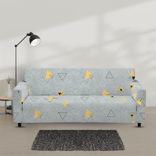 Bigkart Elastic Sofa Covers for 3 Seater Sofas | Polyster-Spandex, Stretchable, Sofa Covers for Single, Double and Triple Seater Sofas - Image 2