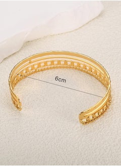 18k Gold Plated Stainless Steel Bracelet For Women - pzsku/Z8B287146EB0AFB841CBFZ/45/_/1722384016/da822af3-2f38-489a-87a5-e126a5546715