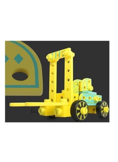 Generic Construction Machine Toy Made Of Wood From Mecano  - Image 3