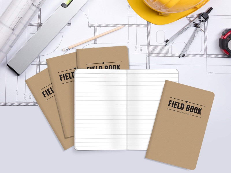 ELAN Publishing Company Publishing ELAN-FN-003A Field Notebook, 3.5" x 5.5", Lined Memo Book, Kraft - Image 4