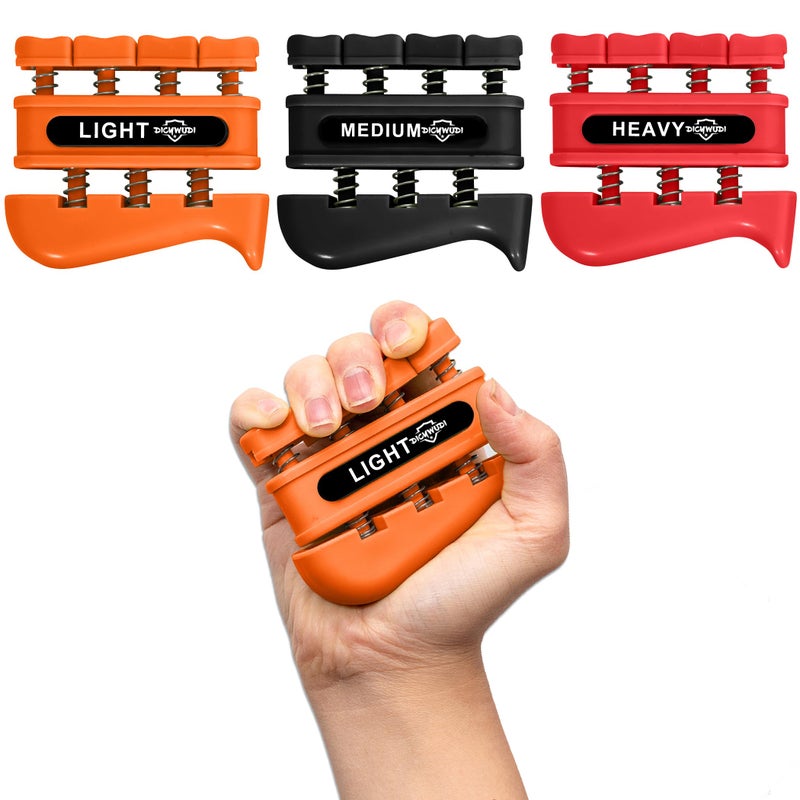 DICYWUDI Grip Strength Trainer, Finger Strength Trainer for Grip Strength Training for Fingers, Wrists, and Hands for Home, Office, Gym, Climbing, Athletes, Musicians, and Therapy - Image 1