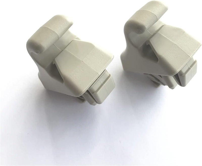 Wivplex 2pcs Car Sun Visor Hook Clip Bracket for Mitsubishi Pajero Montero - Image 2