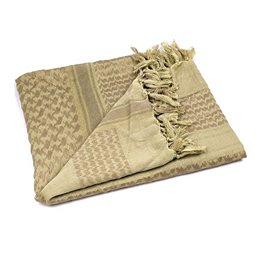 VOCHIC Military Shemagh Arab Tactical Desert Keffiyeh Thickened Scarf Wrap for Women and Men 43"x43" - Image 4