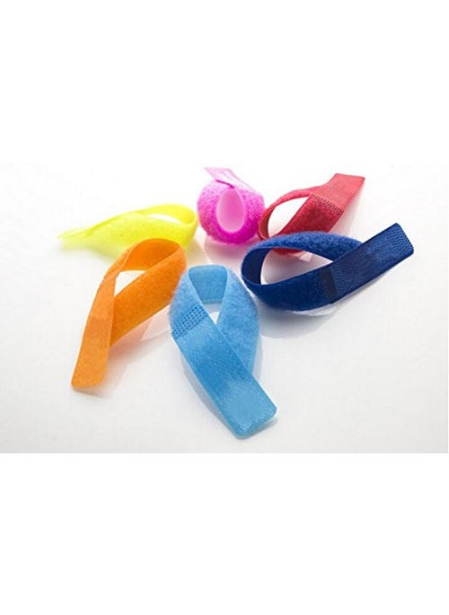 S2S S2S 6 Colorful Genuine Band Cable Ties Straps Multicolour 6 Pcs  - Image 3