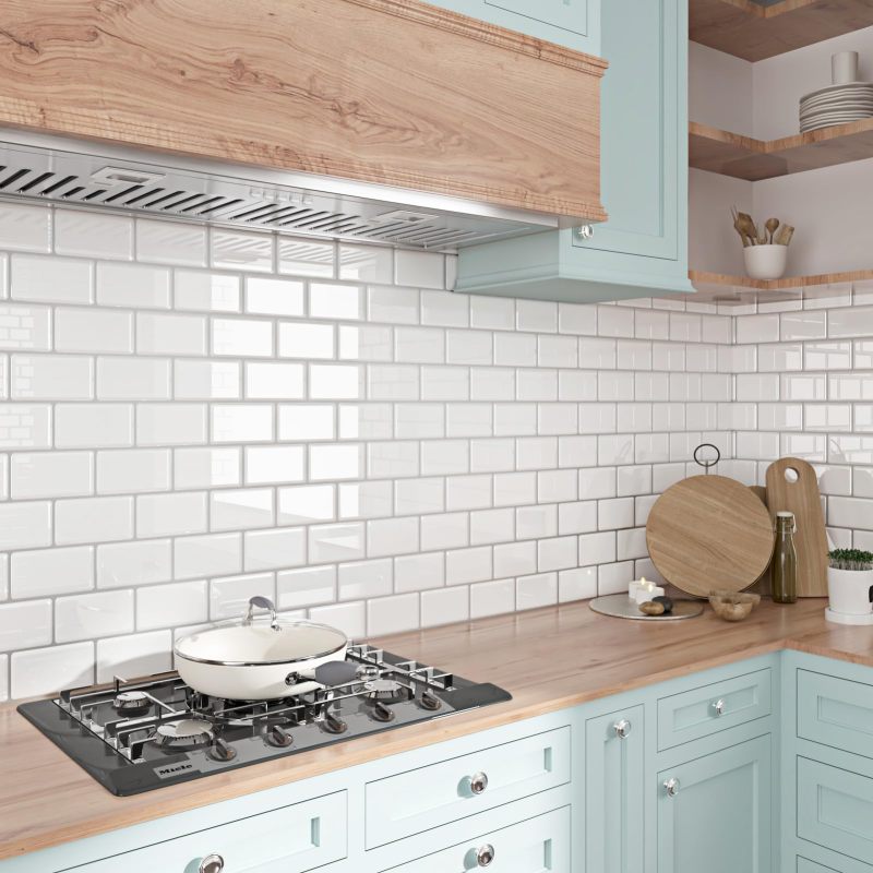 White Marble Wall Tiles 12 x 12 Inch Self-Adhesive Peel and Stick - Grout-Free Installation Waterproof Glossy Kitchen Backsplash Panels for Bathroom - Image 1