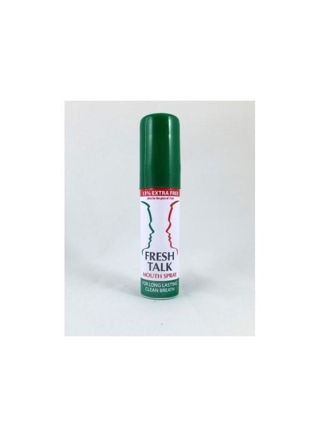 fresh talk Mint and peppermint oil mouth spray, 2 pieces - Image 2