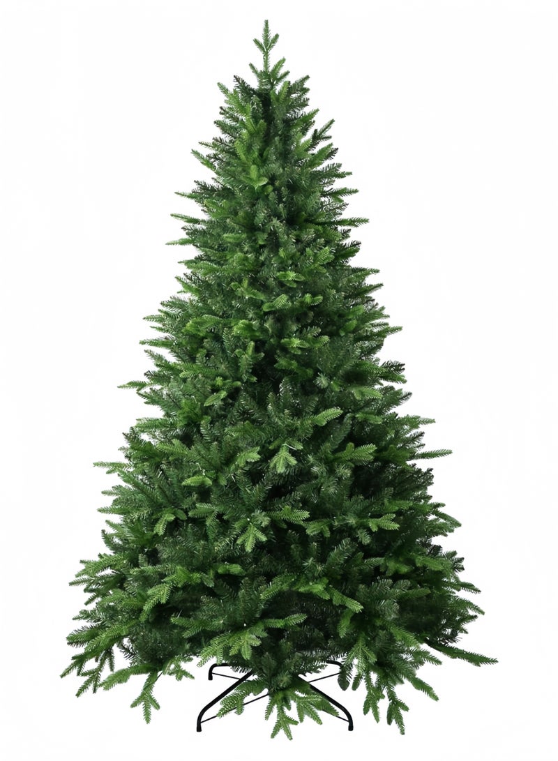 جيجيرو شجرة عيد الميلاد الاصطناعية بطول 1.2 متر/4 أقدام، شجرة كاملة من خشب التنوب الفاخر غير المضاء بمفصلات مع 260 فرعًا، حامل معدني، هيكل مفصلي، سهل التركيب - Image 1