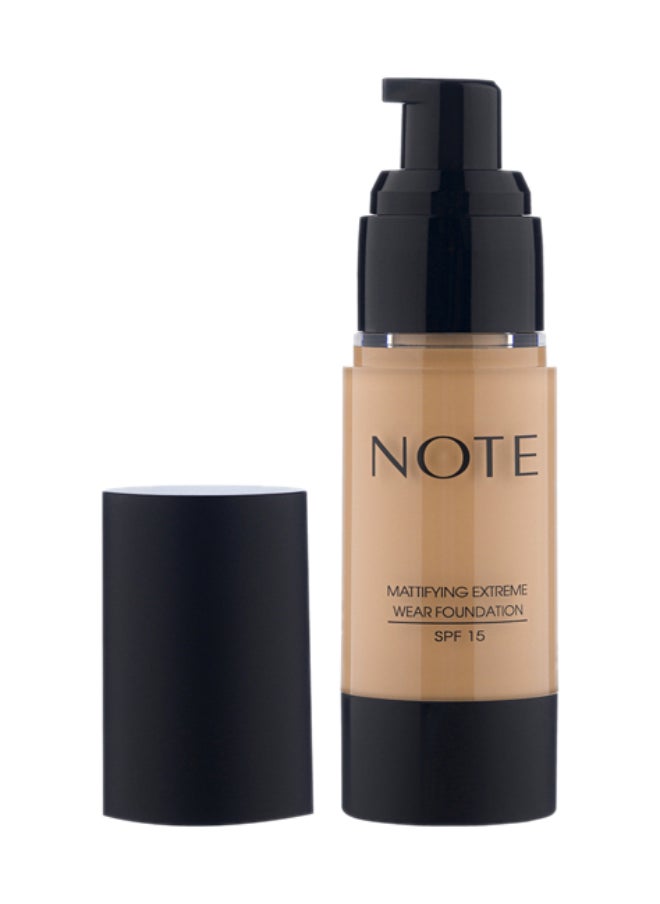 NOTE COSMETIQUE Mattifying Extreme Wear Foundation 03 Pump Medium Beige  - Image 2