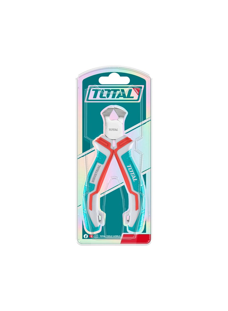 TOTAL Mini Front Cutter | 115 mm | Cutting Work in Maintenance and DIY | Compact and Versatile | Highest Precision | Made from Chrome Vanadium - Image 3