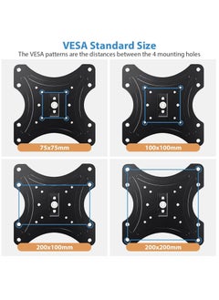Generic T560-15 32" - 70" Inches LCD, LED TV Wall Ceiling Mount Bracket Stand Supports TV Sizes Upto 70" Inch 68.2 Kg Weight Holding Capacity  - Image 5