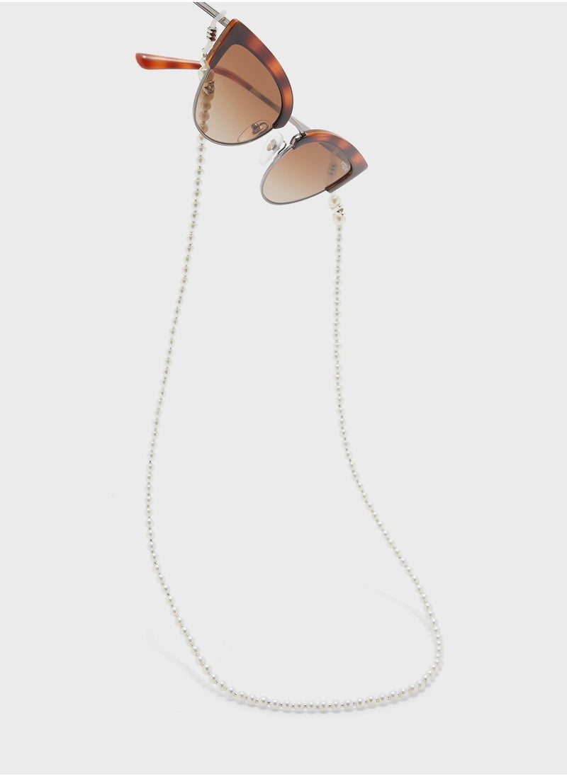 ELLA - Pearl Sunglasses Chain - Image 1