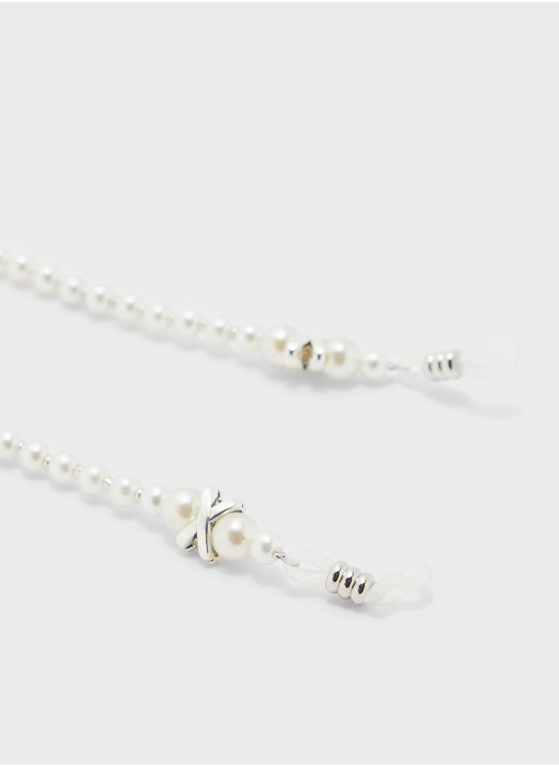 ELLA - Pearl Sunglasses Chain - Image 1
