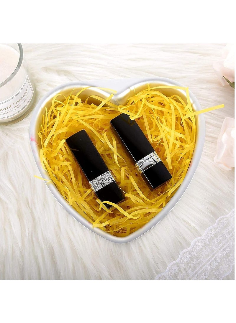 MARKQ Crinkle Cut Shredded Paper Filler for Gift Wrapping Hamper/Basket Filling, Packing Supplies (Yellow)  - Image 5