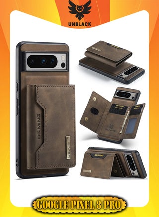 Wallet Case for Google Pixel 8 Pro, DG.MING Premium Leather Phone Case Back Cover Magnetic Detachable with Trifold Wallet Card Holder Pocket (Brown) - pzsku/Z8B296F8838B823223E46Z/45/_/1725045754/46266e5c-ea59-47de-8015-e42406377276