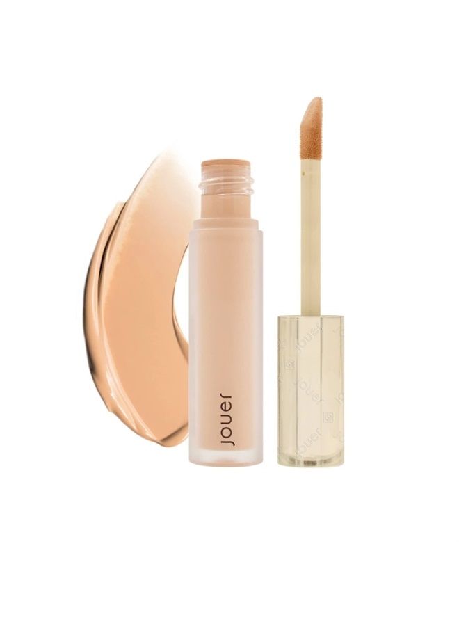 Jouer Essential High Coverage Liquid Concealer - Soft Matte Finish - Color Corrector for Spot Coverage, Under Eye Dark Circles and Contour, Biscotti - Image 2