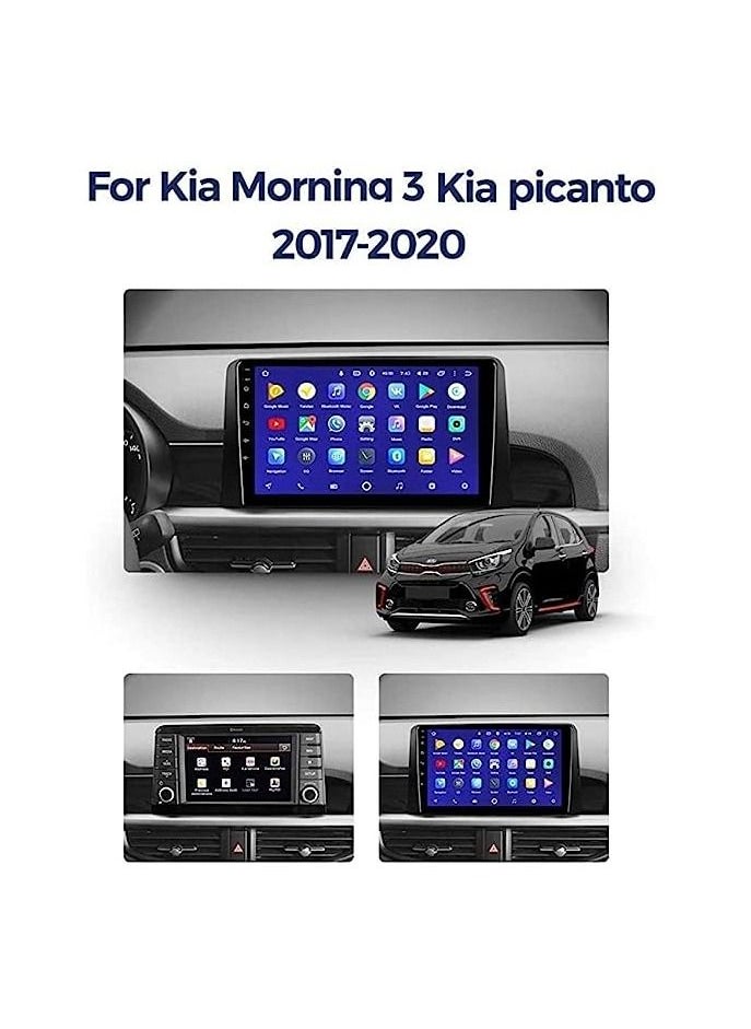 Android - Android car stereo Navi For Kia Picanto Morning 3 2017-2020, GPS navigation system Main Unit, connection mirror touch screen rear view camera - Image 1