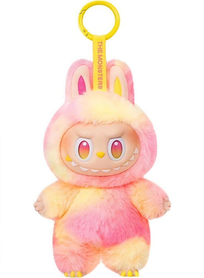 Labubu The Monsters Plush Doll Keychain Set 7 Pcs Combo – Bing Into Energy Cute Vinyl Face Stuffed Animal Bag Charms with Hanging Loop Generation 3 Set | Fluffy Kawaii Backpack Pendant & Car Ornament | Colorful Collectible Art Toy Gift for Girls & Teens - Image 3