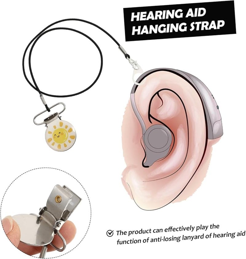 سماعة أذن مع حبل عنق وقطعة حامل لطيفة للأولاد والبنات بتصميم خفيف الوزن - Image 3