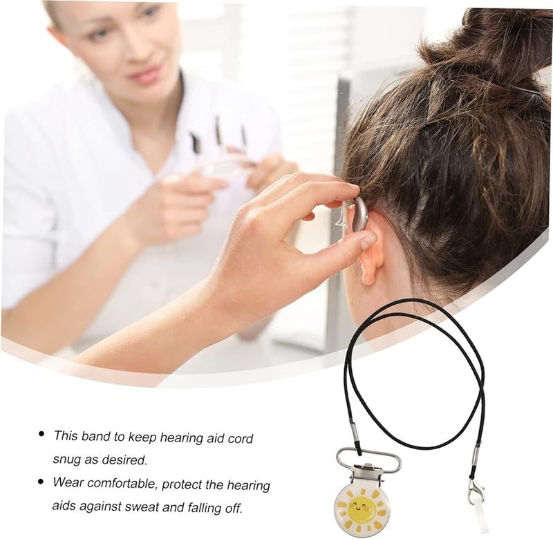 سماعة أذن مع حبل عنق وقطعة حامل لطيفة للأولاد والبنات بتصميم خفيف الوزن - Image 5