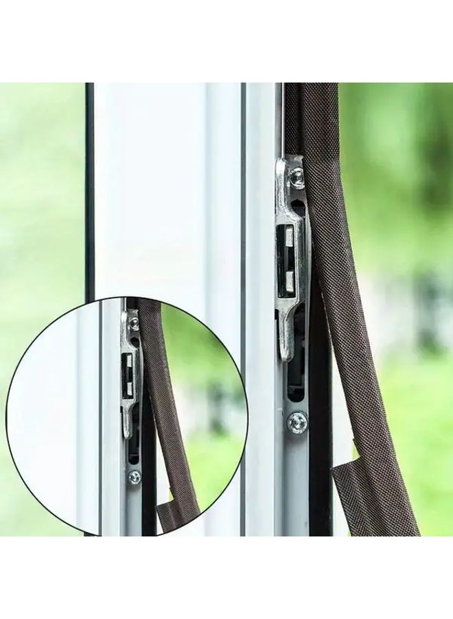 Black 393.7in Acoustic Foam Weather Stripping For Windows Doors Draft Proofing - Image 5