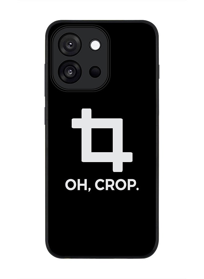 For OnePlus 13s / 13T Case,Slim fit Camera Protection, Shockproof Thin Phone cover  - Oh Crop