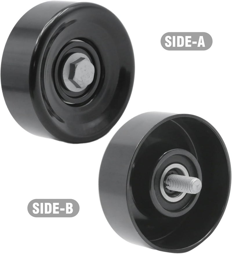 MDEOOSKY 252863E001 Drive Belt Idler Pulley for Hyundai Santa Fe and Kia Optima - Image 4