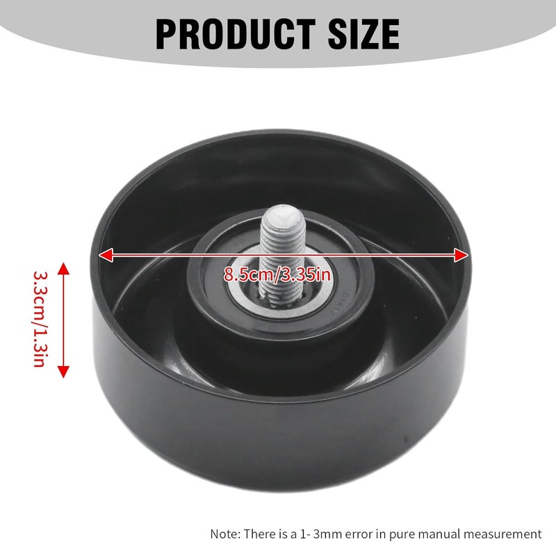 MDEOOSKY 252863E001 Drive Belt Idler Pulley for Hyundai Santa Fe and Kia Optima - Image 5