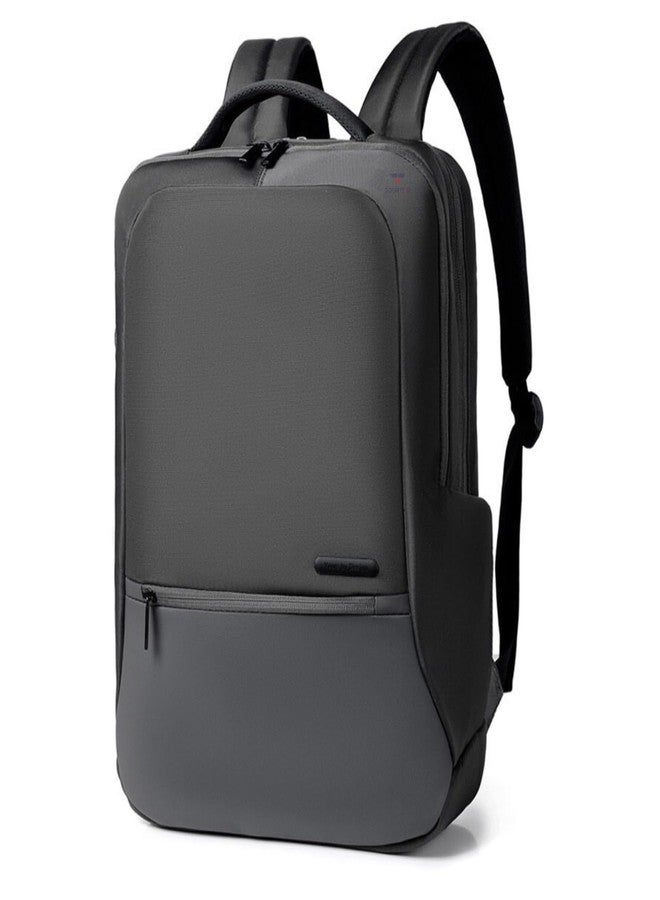 TOURTIER Multifunctional Laptop Bag, Casual Backpack for Business, Travel, School, College, Computer (DESIGN-1, GREY) - Image 1