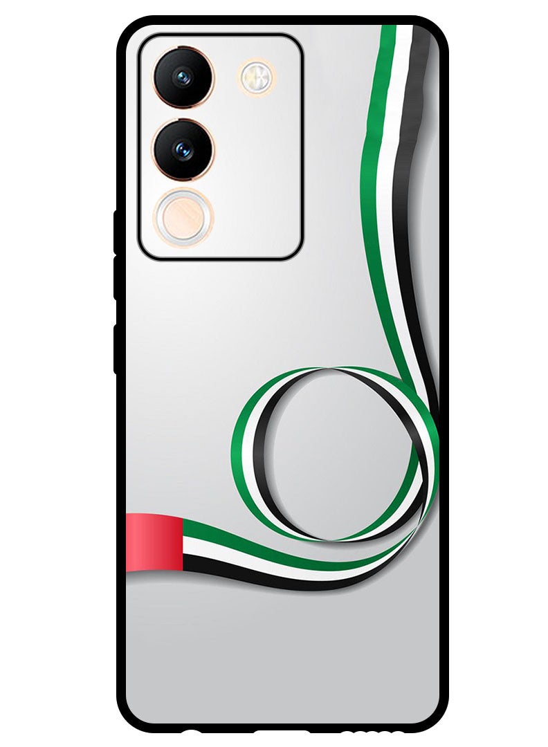 Theodor Protective Case Anti Scratch Shock Proof Bumper Cover For Vivo Y200 Uae Flag - Image 1