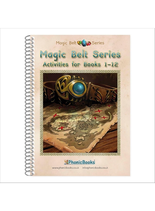 Phonic Books Magic Belt Activities: Adjacent consonants and consonant digraphs, suffix - Image 1
