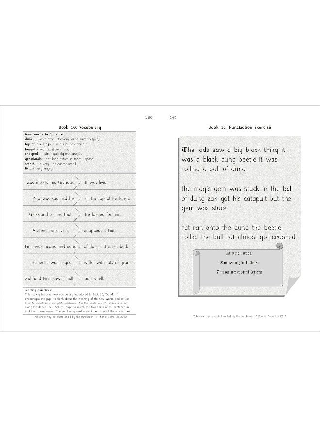Phonic Books Magic Belt Activities: Adjacent consonants and consonant digraphs, suffix - Image 5