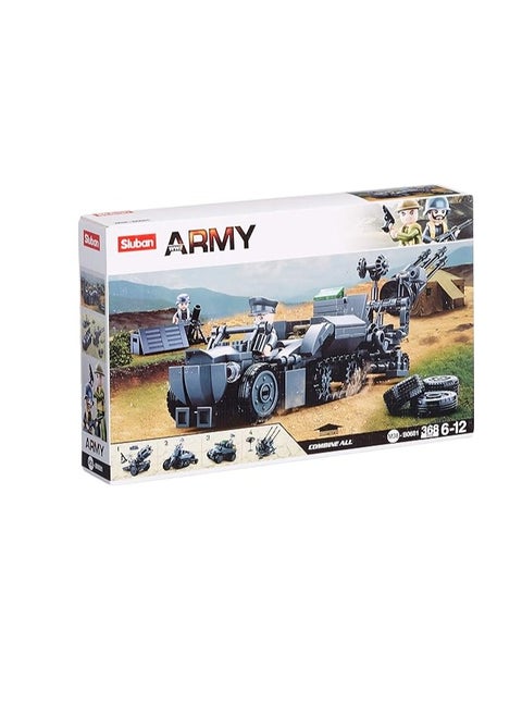 sluban - Military vehicle building game for children