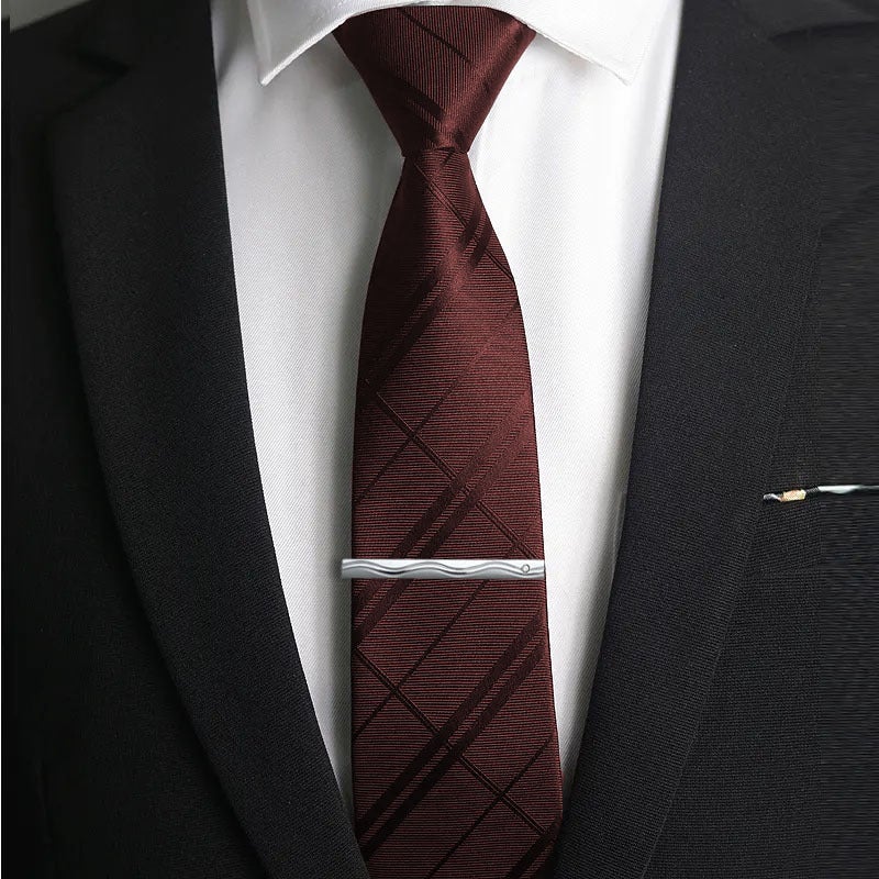 Men'S Tie Clip Manufacturer Direct Sales Yiwu Business Metal Tie Clip Tieclips Bow Tie Business Style - Image 5