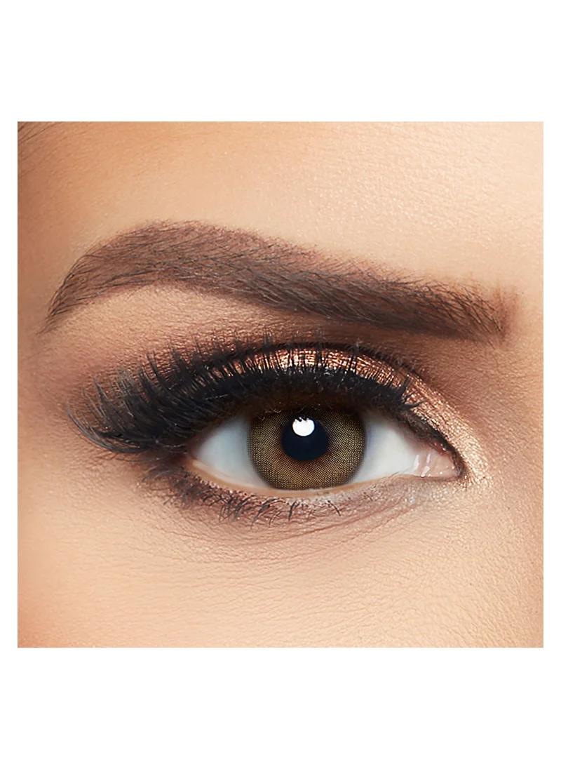 Layala Layala by eyewa Unisex Colored Contact Lenses, Sweet Hazel (Pack of 2)