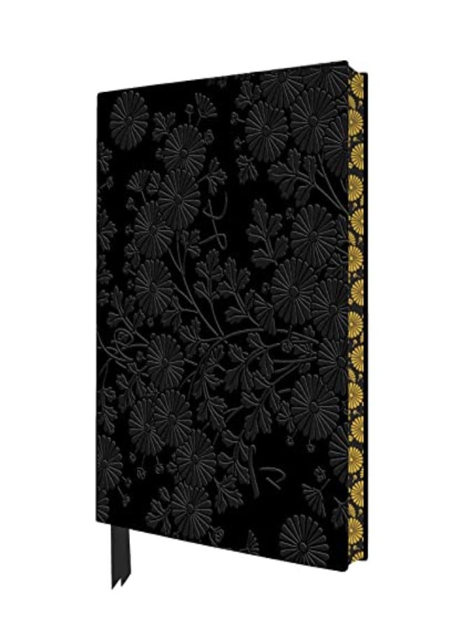 Uematsu Hobi Box Decorated With Chrysanthemums Artisan Art Notebook by Flame Tree Studio Paperback 
