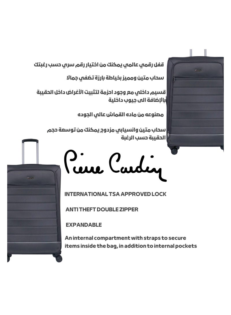 pierre cardin Softside Luggage Set of 3  - Image 2