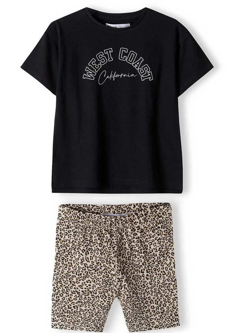 MINOTI Teen Girls T-Shirt And Cycle Short Set