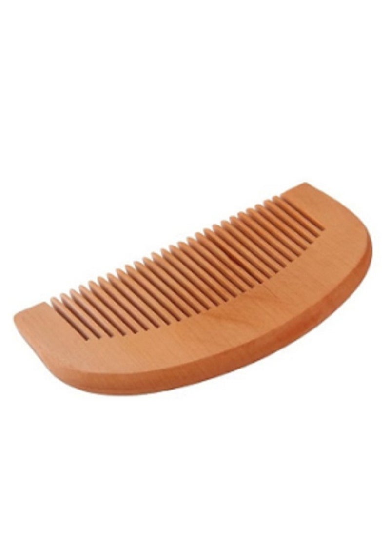 Wood Hair Comb Beige - Image 1