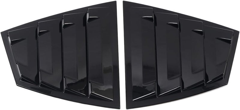 Yurefax Car Rear Window Louvers for Subaru WRX STi - Image 1