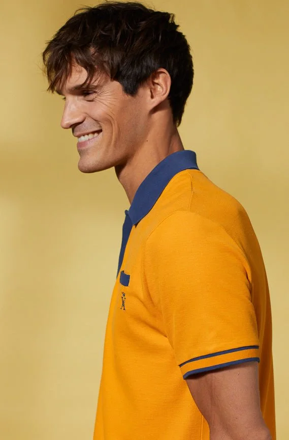 Vicomte A. Palton Orange Polo