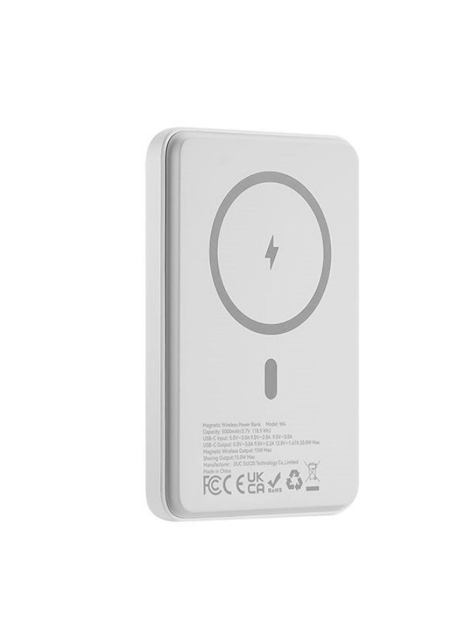 Generic - The Magnetic Power Bank With 5000mAh MagSafe Battery Pack Is A Cutting Edge Portable Charger Designed Specifically For IPhone 12/13/14 Series - Image 1