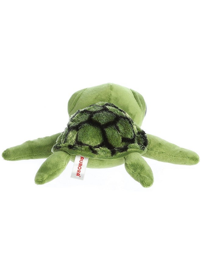 AURORA Aurora® Enchanting Dreamy Eyes™ Slide Sea Turtle Stuffed Animal - Captivating Gaze - Aesthetic Appeal - Green 10 Inches  - Image 4
