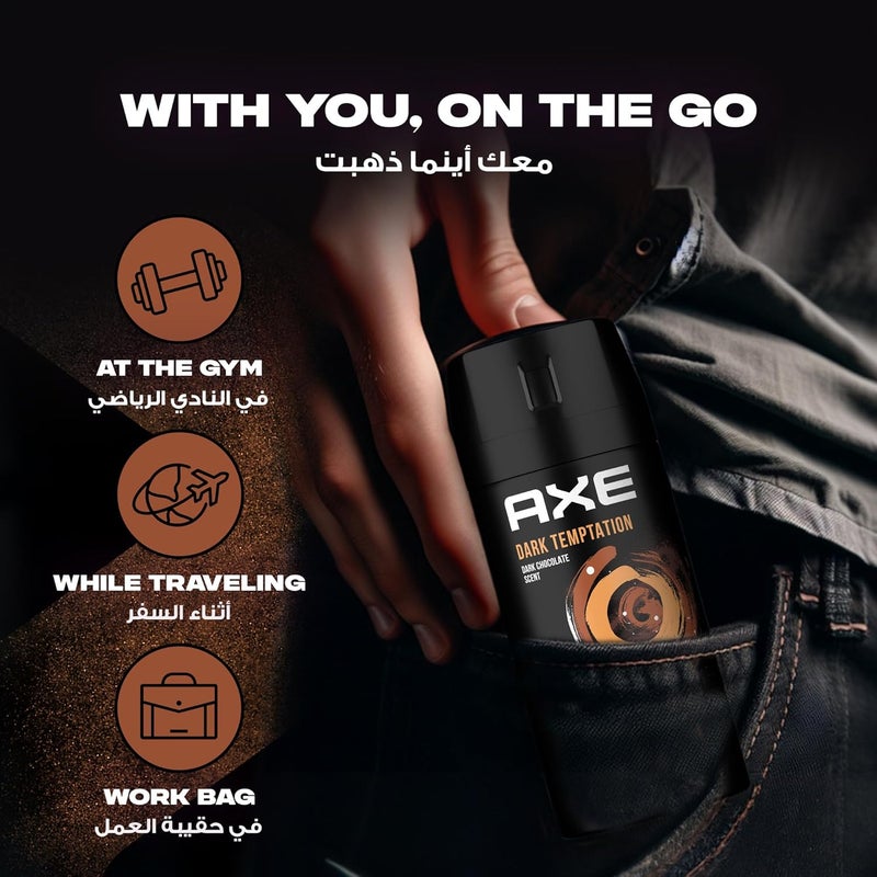 AXE Dark Temptation Mini Deodorant Body Spray - Image 4