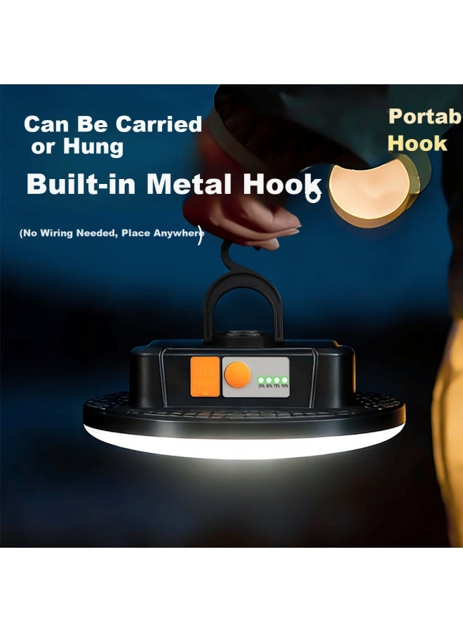 Thermarest Camping Lantern Outdoor Super Bright Long Battery Life Rechargeable Flashlight Strong Light Night Market Stall Power Outage Emergency Tent Light - Image 4