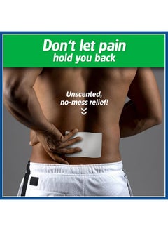 Salonpas Lidocaine 4% Pain Relieving Gel-Patch, 6 Count, for Back, Neck, Shoulder, Knee & Elbow Pain  - Image 2